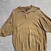 Brown Nautica Polo Shirt Men's Medium