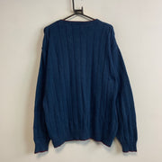 Blue Knitwear Sweater Men's XL