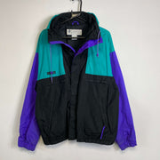 Vintage Black Blue 90s Columbia Jacket Large