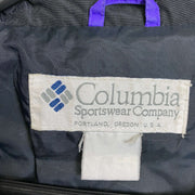 Vintage Black Blue 90s Columbia Jacket Large