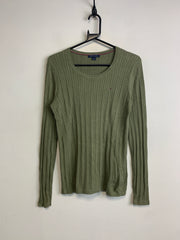 Green Tommy Hilfiger Knitwear Jumper Women's Medium