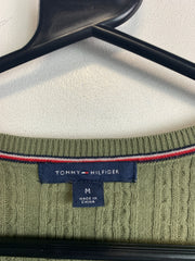 Green Tommy Hilfiger Knitwear Jumper Women's Medium