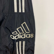 Vintage 90s Adidas Fleece Lined Bomber Jacket Mens XL