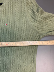 Green Tommy Hilfiger Knitwear Jumper Women's Medium