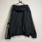 Vintage 90s Adidas Fleece Lined Bomber Jacket Mens XL