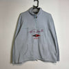 Vintage Baby Blue Tommy Sports Quarter Zip Fleece Medium