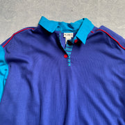 Navy Polyester Polo Shirt XL