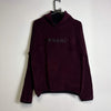 Vintage Burgundy Kangol Turtleneck Fleece Womens Large