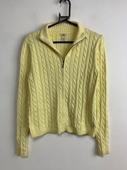 Yellow L.L.Bean Knitwear Sweater Women's Small