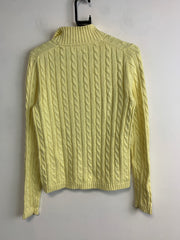 Yellow L.L.Bean Knitwear Sweater Women's Small