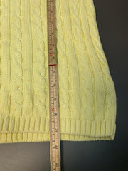 Yellow L.L.Bean Knitwear Sweater Women's Small