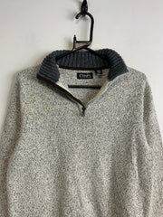 Grey Chaps Knitwear Sweater Men's Medium