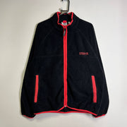 Black Adidas Adventure Full Zip Fleece Large