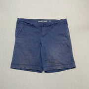 Navy Chino Shorts W34