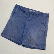 Navy Chino Shorts W34