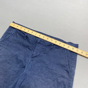 Navy Chino Shorts W34