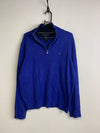 Blue Tommy Hilfiger 1/4 Zip-up Jumper Men's Large