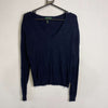 Navy Lauren Ralph Lauren Knit Jumper Sweater Womens Large