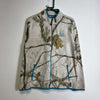 Vintage White Realtree Camo Fleece Jacket Womens Large