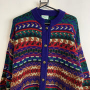 Vintage Multicolour Knitwear Sweater Men's M/L