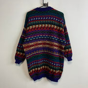 Vintage Multicolour Knitwear Sweater Men's M/L