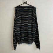 Grey Knitwear Sweater Men's Medium