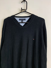 Black Tommy Hilfiger Jumper Men's XL