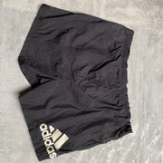 Vintage 90s Black Adidas Shorts Men's Medium