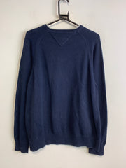 Navy Tommy Hilfiger Sweater Men's Large