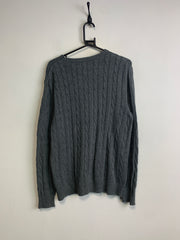 Grey Nautica Crew-neck Jumper Men's Medium