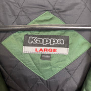 Vintage Green Los Angeles Kappa Hooded Jacket Womens Large