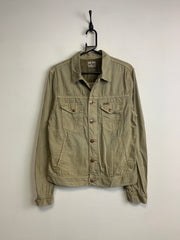 Khaki Wrangler Workwear Jacket Men's Large