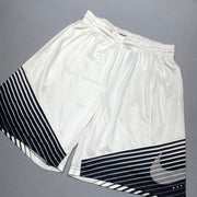 Black and White Nike Dri-Fit Sport Shorts Women's Large