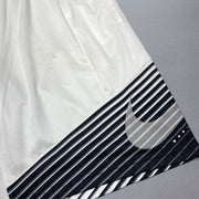 Black and White Nike Dri-Fit Sport Shorts Women's Large