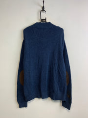 Navy Chaps Knitwear Sweater Men's Large