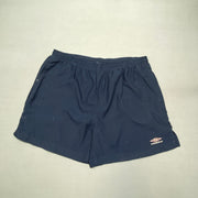 Vintage 90s Navy Umbro Running Sport Shorts Men's Large