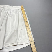 White Adidas Sport Shorts Women's Medium