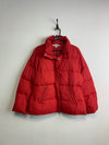 Red Tommy Hilfiger Puffer Jacket Men's Large