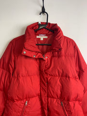 Red Tommy Hilfiger Puffer Jacket Men's Large