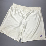 Vintage 90s White Adidas Sport Shorts Men's XL