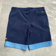 Y2K Navy Nike Shorts Men's Medium
