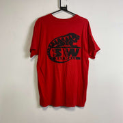 Red Gecko Graphic T-shirt Large