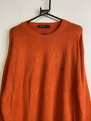 Orange Nautica Sweater Men's XXL