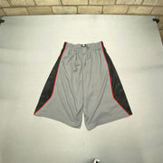 Grey Adidas Basketball Sport Shorts Men's Medium