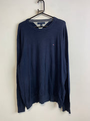 Navy Tommy Hilfiger Sweater Men's XXL