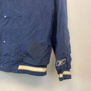 Navy Reebok Los Angeles Rams Quilted Jacket Men's XXL