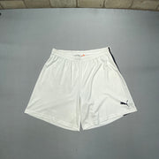 White Puma Sport Shorts Women's XXL