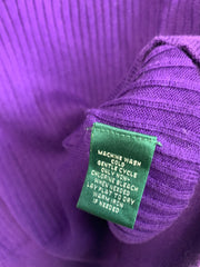 Purple Ralph Lauren Sweater Women's Medium