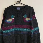 Black Woolrich Knitwear Sweater Women's Large