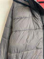 Grey Tommy Hilfiger Puffer Jacket Men's Large